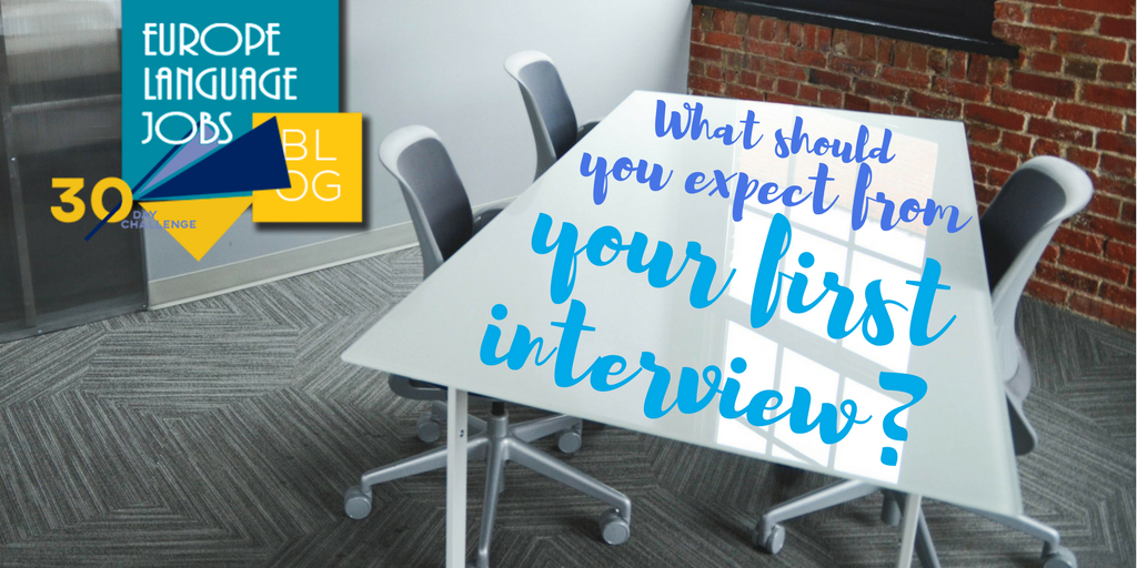 your first interview